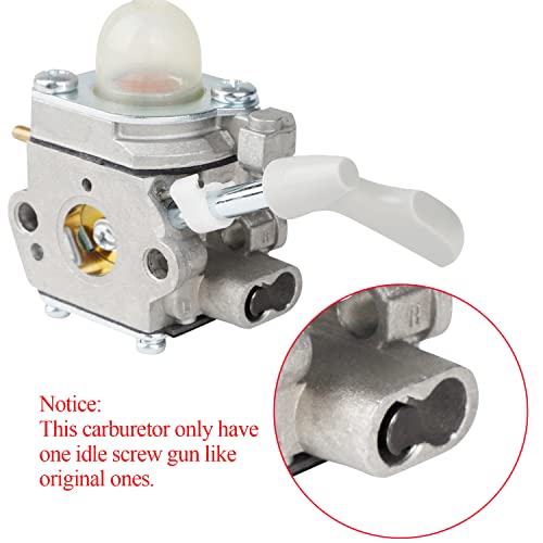 HUZTL 308054114 Carburetor for Homelite Carburetor 308054075 fits 26B Leaf Blower UT09526 with Air Filter Gaskets Fuel Line Kit - Image 5
