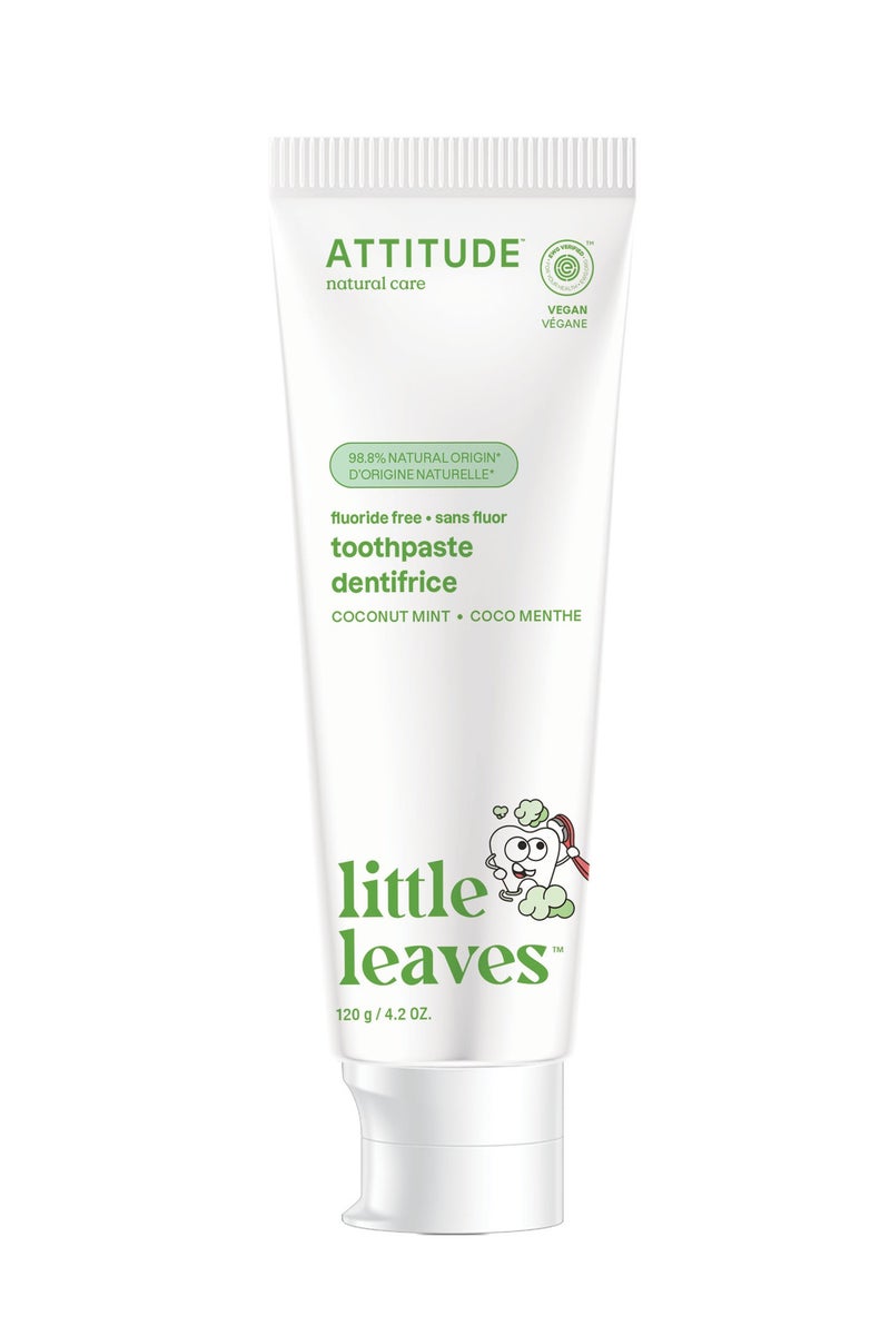 Attitude Toothpaste Without Fluor For Kids - Coconut Mint - Image 1