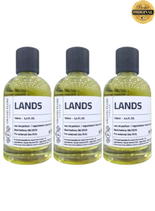LANDS 3 Pieces Lands Perfume 100ML - Image 1
