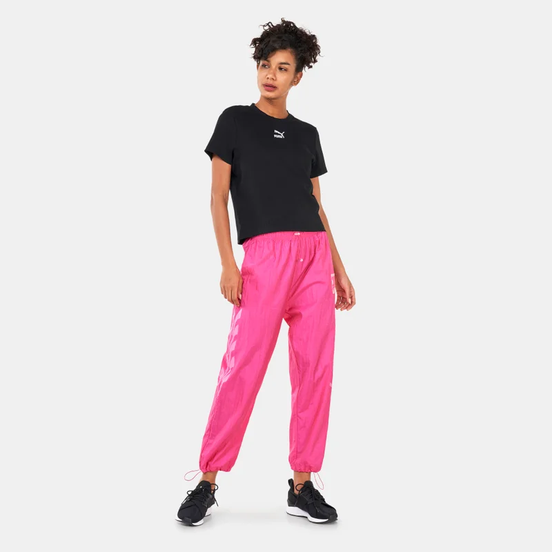 PUMA Women's Classics Ribbed Slim T-Shirt