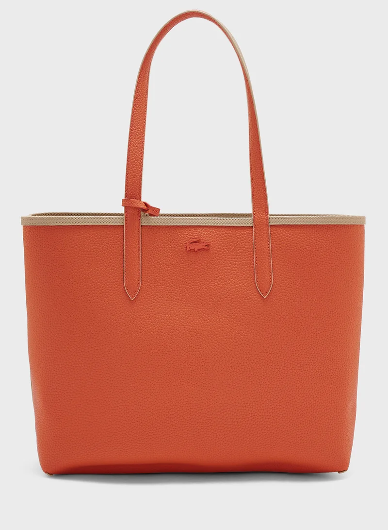 لاكوست Essentials Top Handle Zip Over Tote