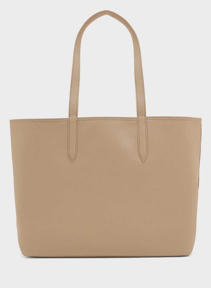 لاكوست Essentials Top Handle Zip Over Tote