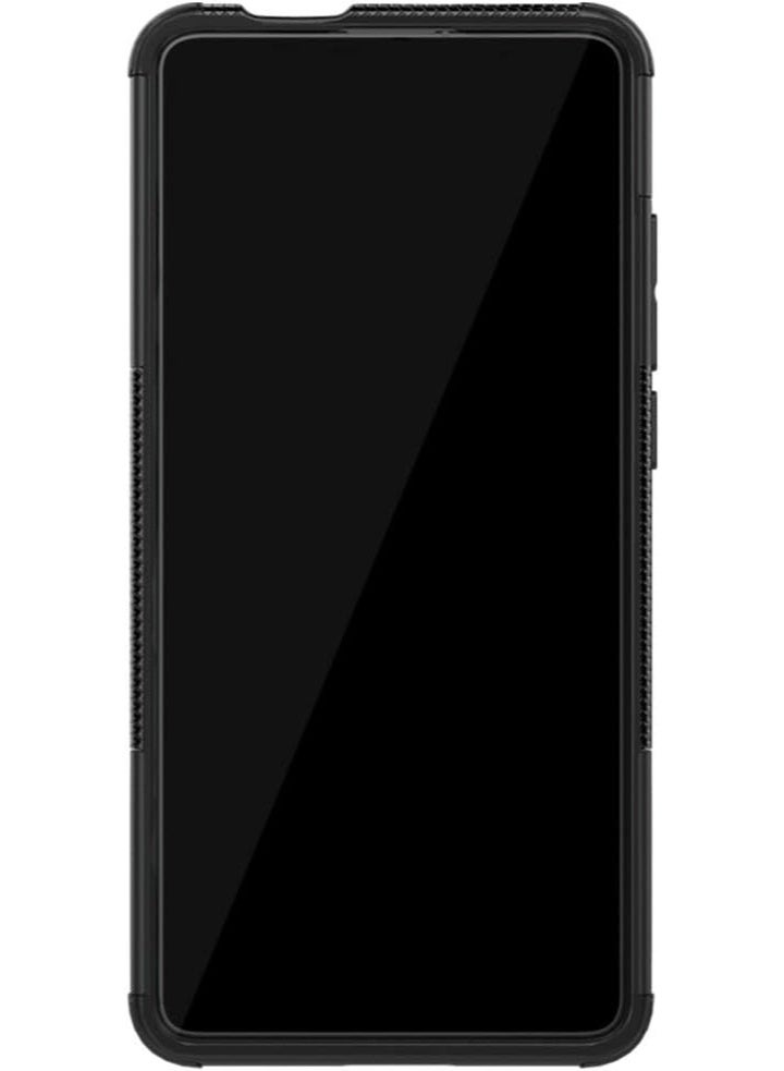 Case Cover Shock resistant  Kickstand TPU + PC Compatible with  Mi 9T/K20 (Black) - Image 2