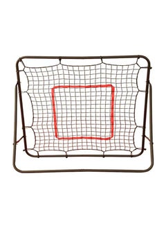 Football Kickback Rebounder Adjustable Angles Training Net 120x120cm