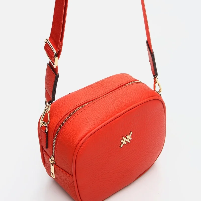 Hotiç 03CAH280900A740 GENUINE Leather Pomegranate Women's Mini (Crossbody) Bag