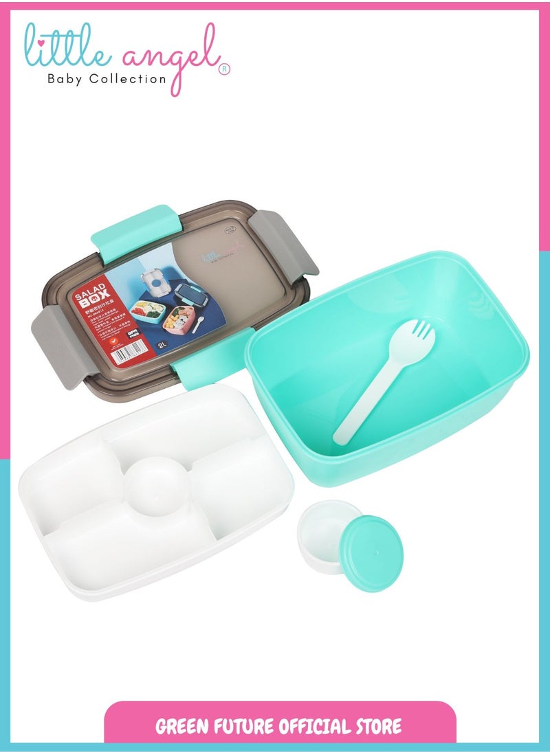 Kids Bento Lunch Box 2000ml – Leak-Proof, Insulated, Eco-Friendly, with Compartments – Ideal for School & Travel - pzsku/Z13D114D6A69EAC30A6D2Z/45/_/1734541769/57a43485-5dab-45a7-b7e3-6595355f2d81