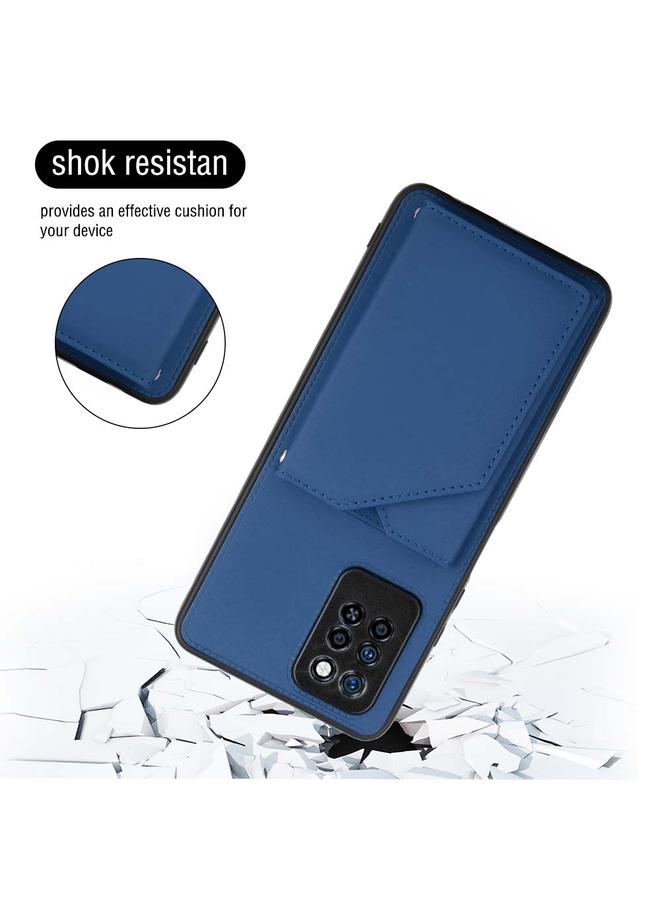 S-TOP Case For Infinix Note 10 Pro Skin Feel PU + TPU + PC Phone Case - Image 3