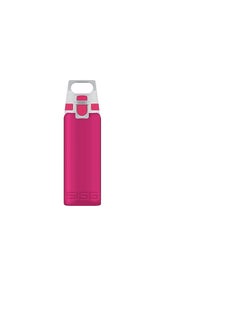 Sigg Total Colour Berry Water Bottle (0.6 L), Pollutant- And Bpa-Free Leak-Proof Bottle, Lightweight And Shatter-Proof Tritan Plastic Bottle  - Image 1
