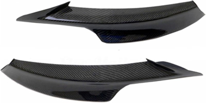 DEMULAX Carbon Fiber Front Bumper Side Splitter Cover Lip - Image 2