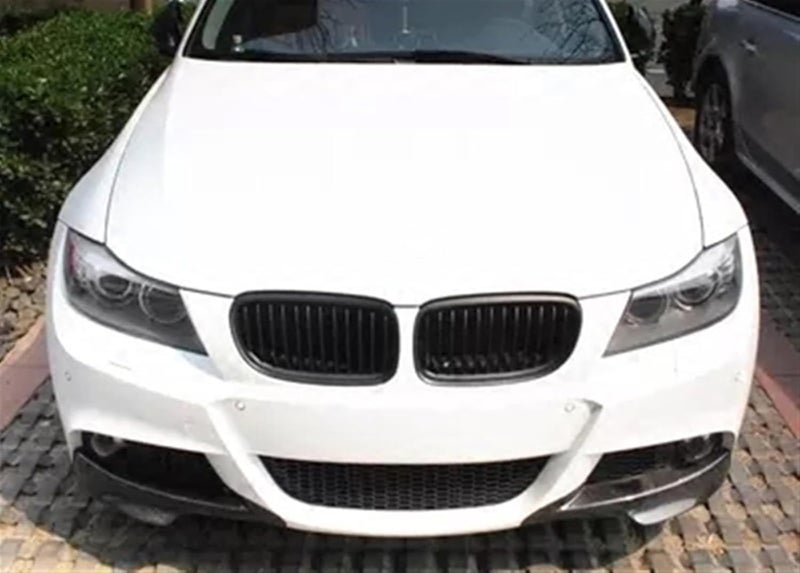 DEMULAX Carbon Fiber Front Bumper Side Splitter Cover Lip - Image 5