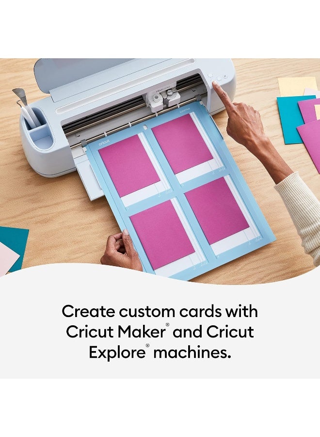 Cricut Card Mat 2X2 Reusable Non-Slip Craft Mat Create Four Cards Simultaneously Perfect For Bulk Card Making Compatible With Maker & Explore Crafting Machines - Image 3