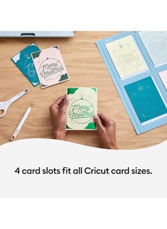 Cricut Card Mat 2X2 Reusable Non-Slip Craft Mat Create Four Cards Simultaneously Perfect For Bulk Card Making Compatible With Maker & Explore Crafting Machines  - Image 4