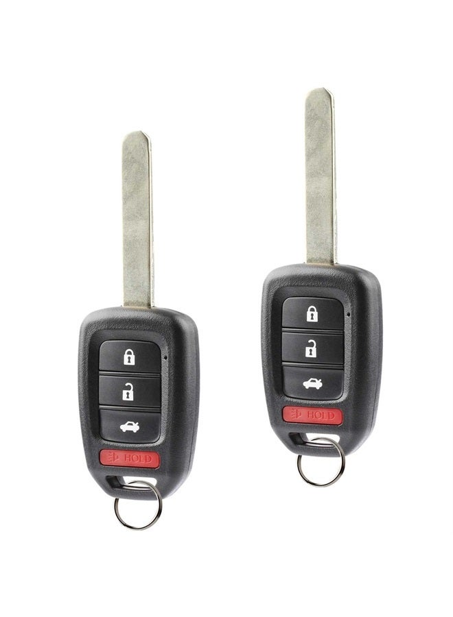 USARemote Car Key Fob Keyless Entry Remote fits 2013-2016 Honda Accord / 2014-2015 CR-V / 2014-2015 Civic, Set of 2 - Image 1