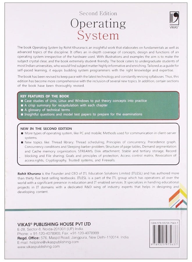 OPERATING SYSTEM - 2ND EDITION - Image 3