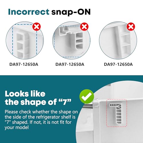 Fetechmate AAP73252202 AAP73252209 Refrigerator Right Door Bin Replacement Compatible with L-G Ken-more Elite Refrigerator Shelves Door Shelf Replace AAP73252201 AAP73252206 MEA62590401 AAP73252211 by Fetechmate - Image 3