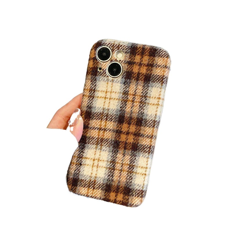 Protective Case | Drop Protection | Furry Fabric | Shockproof Cover for iPhone 15 / 15 Plus / 15 Pro / 15 Pro Max - Image 3