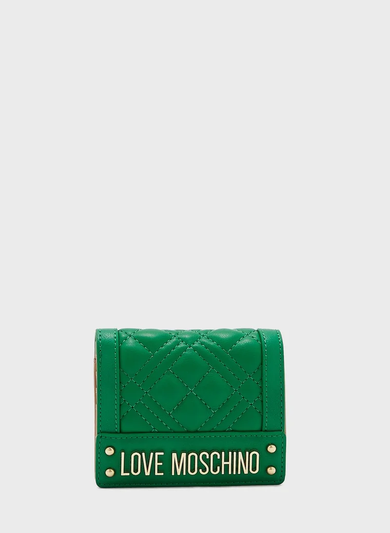 Love Moschino Quilted  Wallet