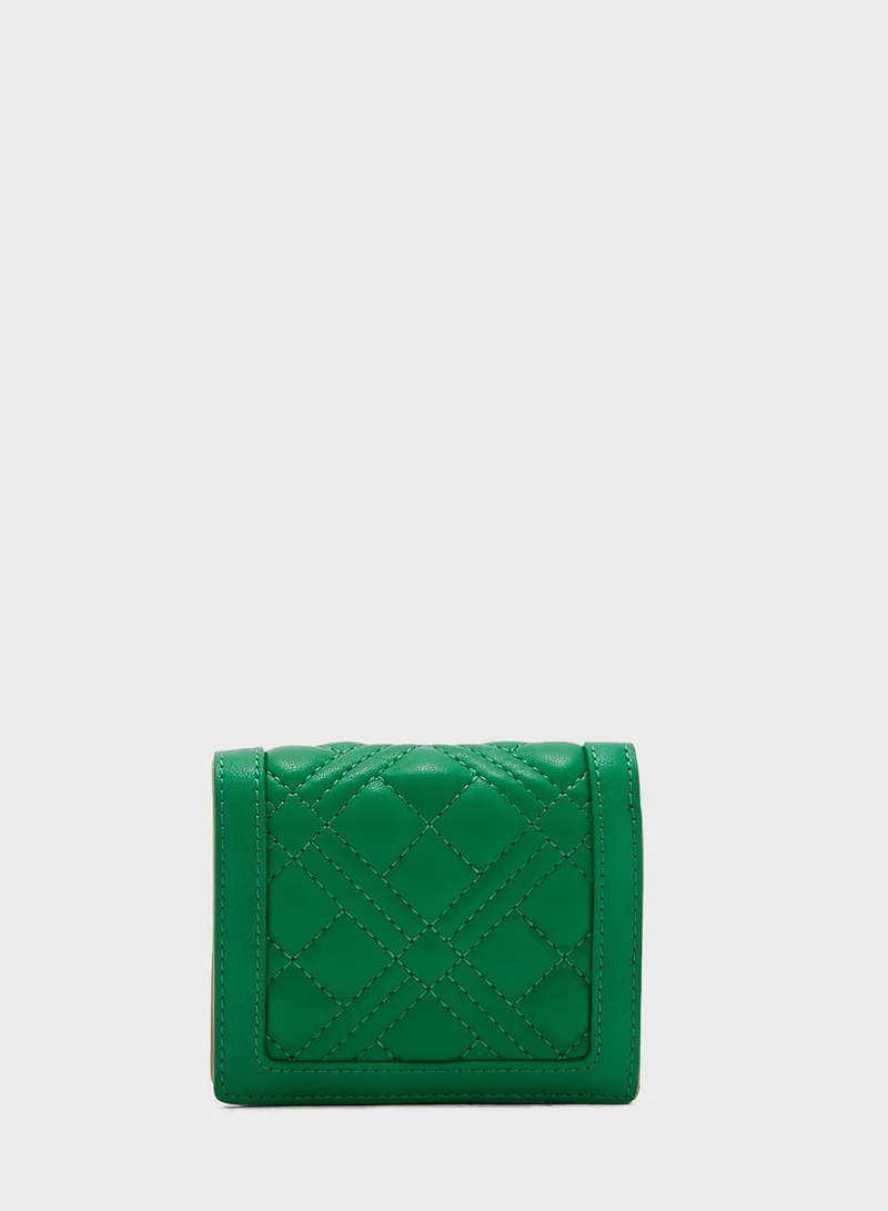 Love Moschino Quilted  Wallet
