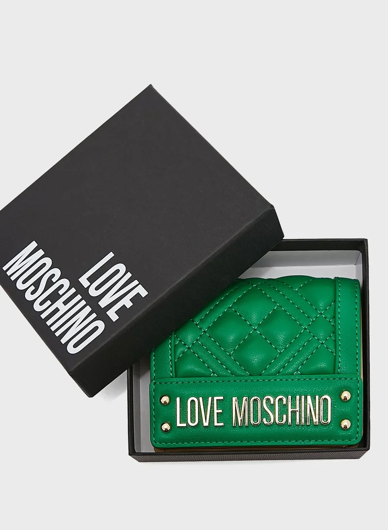 Love Moschino Quilted  Wallet