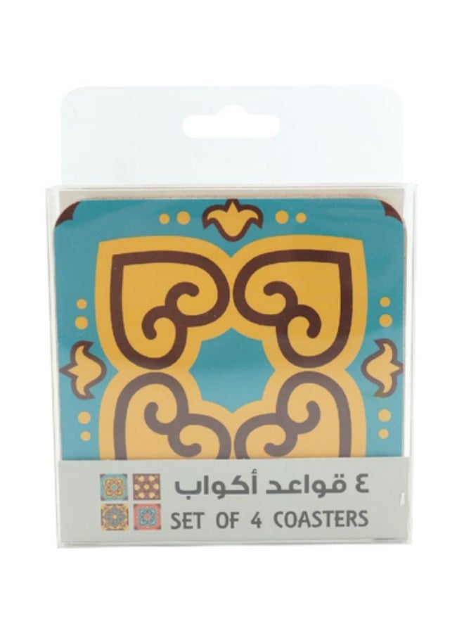CUPPAD Coaster Arabic Tile Brown - Image 2