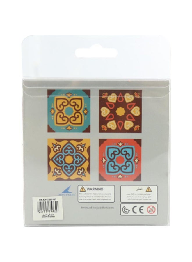 CUPPAD Coaster Arabic Tile Brown - Image 3