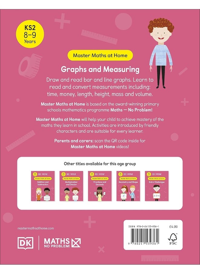 null - DK Maths ― No Problem! Graphs and Measuring, Ages 8-9 (Key Stage 2) - Image 1