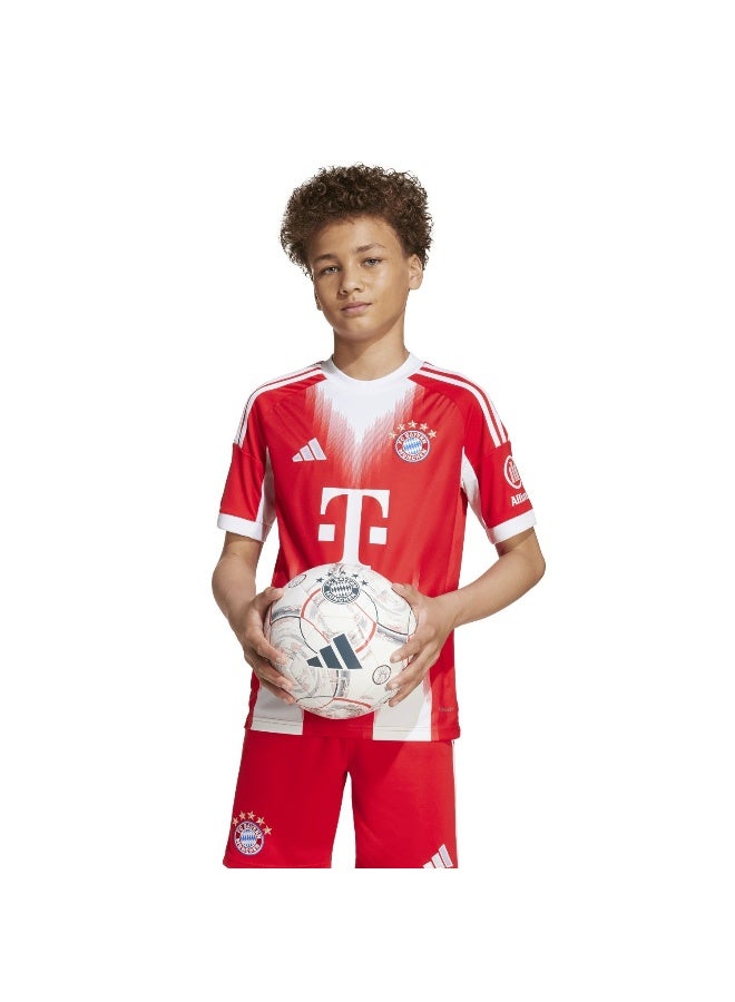 Adidas Fcb H Jsy Y Red Football Jerseys For Junior 7-8Y - Image 3