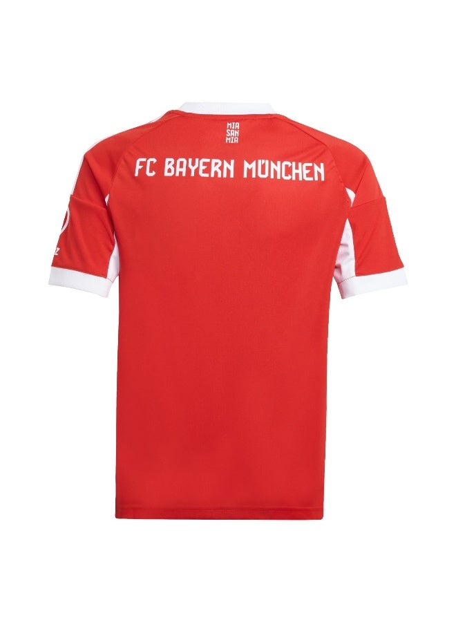 Adidas Fcb H Jsy Y Red Football Jerseys For Junior 7-8Y - Image 2