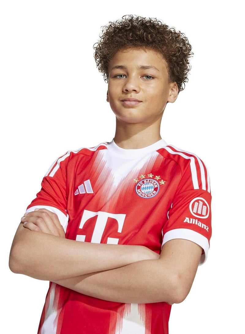 اديداس قميص أطفال أحمر قصير الأكمام - Image 3