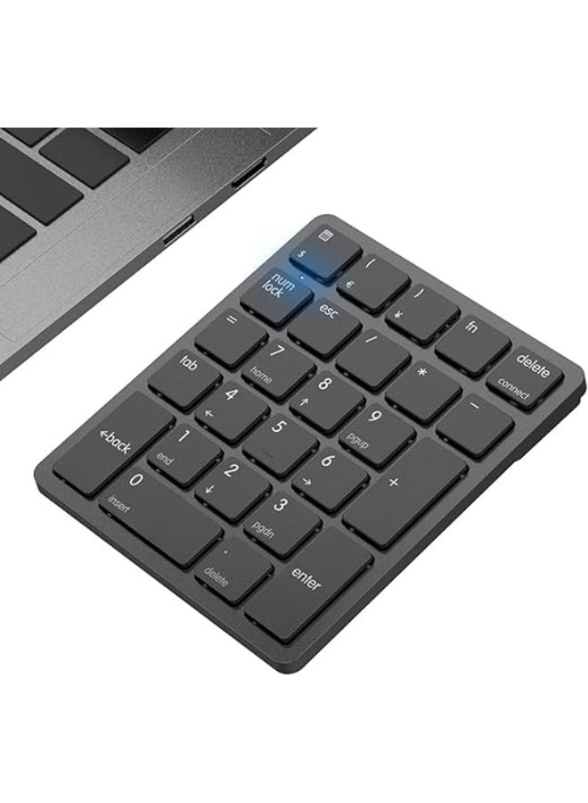 هافيت لوحة أرقام لاسلكية بتقنية البلوتوث من Havit 26 مفتاح قابلة للشحن للاستخدام مع اللابتوب والكمبيوتر - Image 1