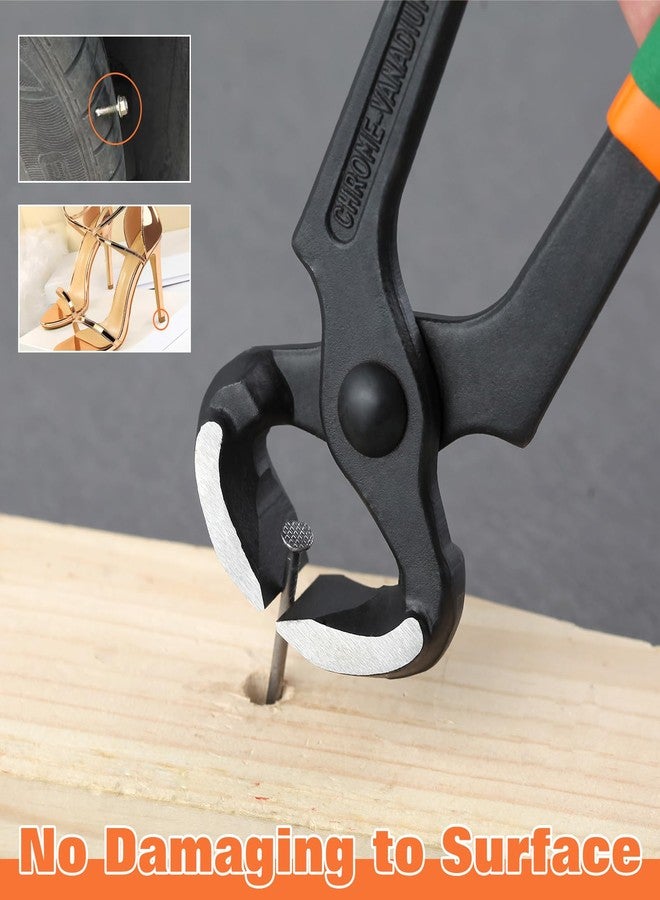 LEONTOOL End Cutting Pliers 7 Inches PVC Handle Nail Puller Pincer for Women Wire Cutting, Shoe Heel Repair - Image 4