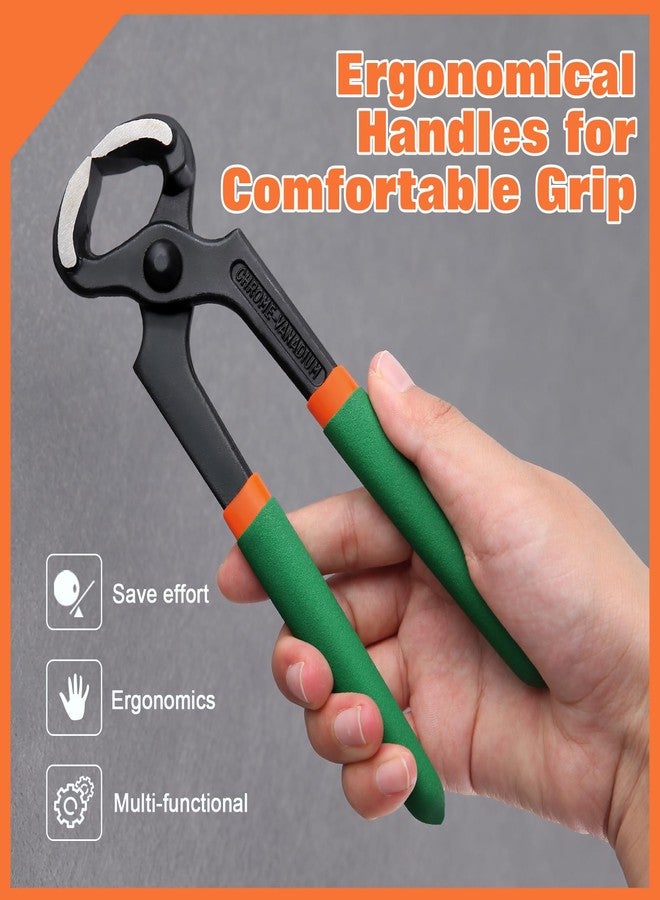 LEONTOOL End Cutting Pliers 7 Inches PVC Handle Nail Puller Pincer for Women Wire Cutting, Shoe Heel Repair - Image 5