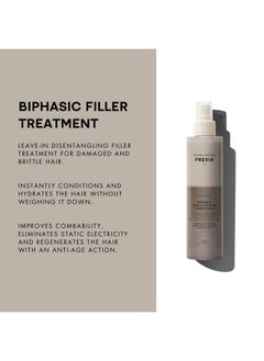 PREVIA Reconstruct Biphasic Leave-In Conditioner - Deep Conditioning Treatment for Dry Damaged Hair with White Truffle Extract Hydrates - Restores Strengthens Frizz Control Adds Shine 3.38 oz - pzsku/Z13D28AE7A1BD2A18D793Z/45/_/1737031599/e7f37e0e-77b5-4134-afca-b0045383a9ac