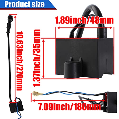 YOFMOO CDI Ignition Coil 49cc 50cc 60cc 66cc 70cc 80cc 2-Stroke Engines Motor Motorized Bicycle Bike ATV Quad Go Kart Moped Scooter - Image 2