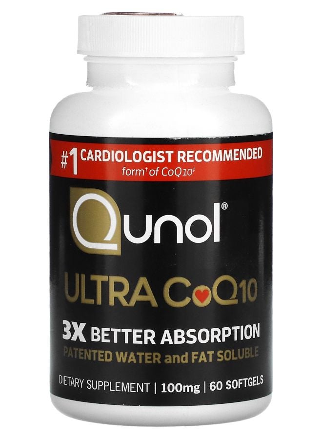 Ultra CoQ10 100 mg 60 Softgels