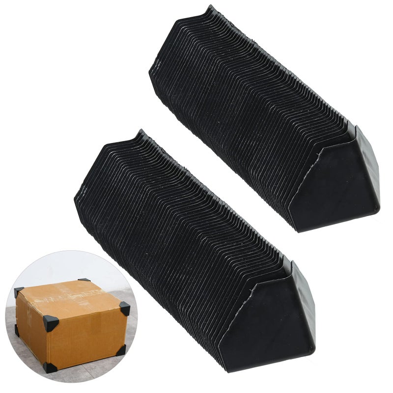 100 Pcs Shipping Box Corner Protector Plastic Packaging Edge Proof Carton Corner Guard