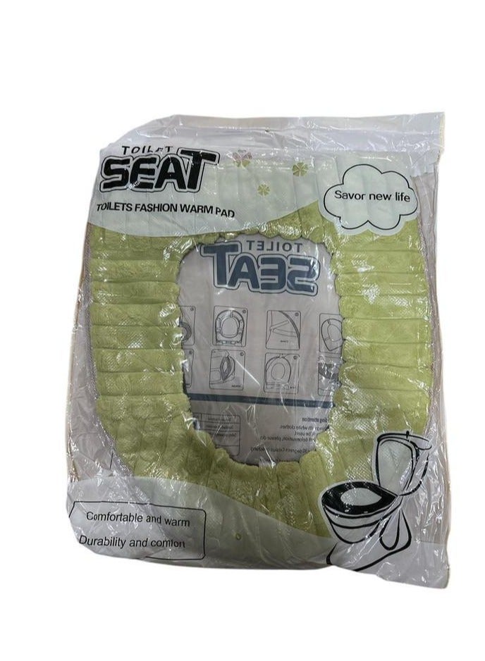 SEAT Toilet Seat Cover Made Of Soft, Thick And Stretchy Fabric - Image 1