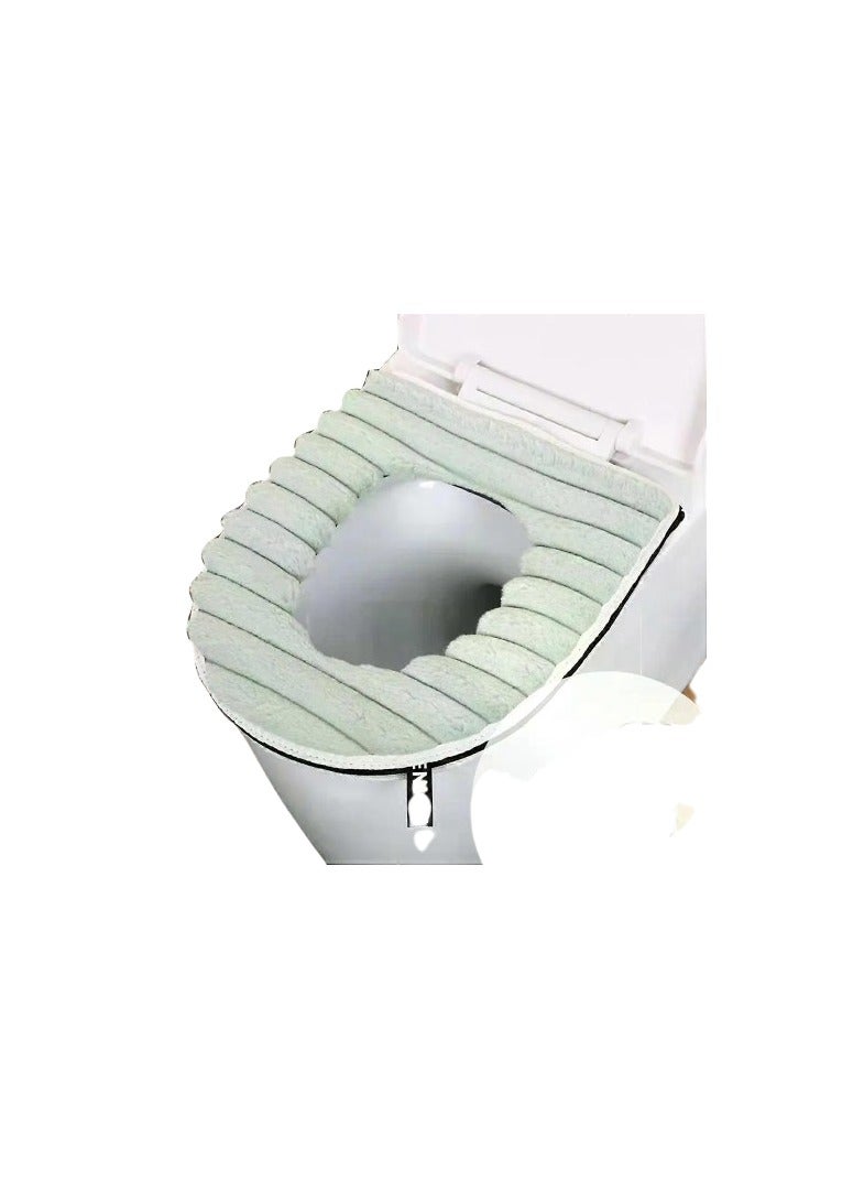 SEAT Toilet Seat Cover Made Of Soft, Thick And Stretchy Fabric - Image 2