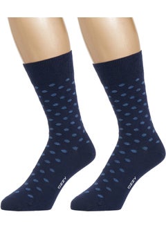Ozzy Socks 3 Pairs Seamless Men's Combed Cotton 4 Season Socks Durable Heel Toe  - Image 3
