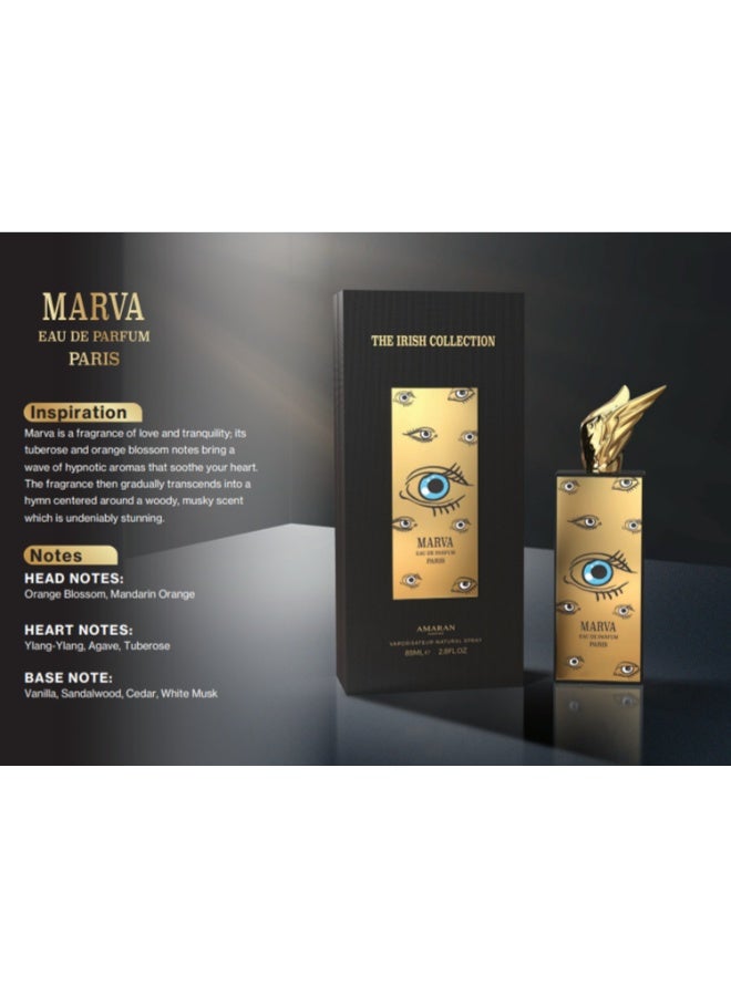 AMARAN Marva For Women EDP 85ml - Image 2