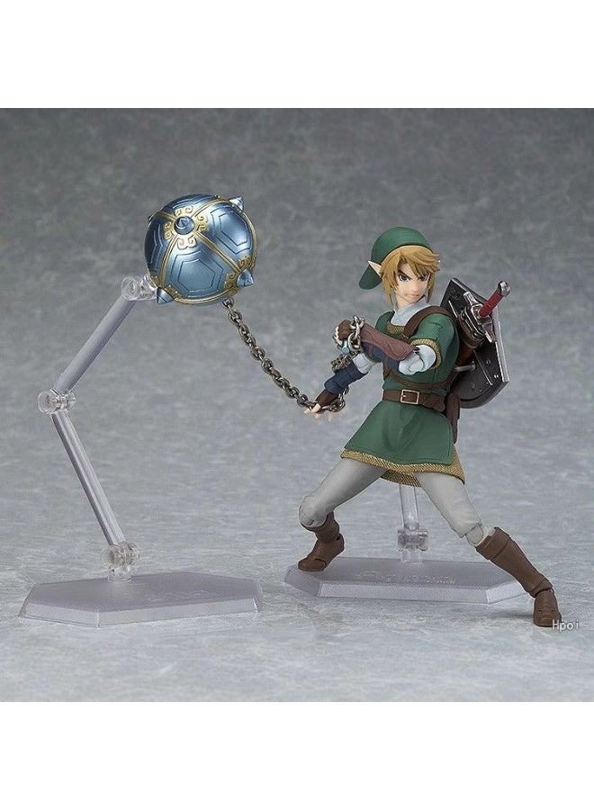 عام أسطورة زيلدا سطح المكتب الديكور رابط المنقولة دمية نموذج جمع الزخرفية اللعب هدايا للعائلة والأصدقاء - Image 4