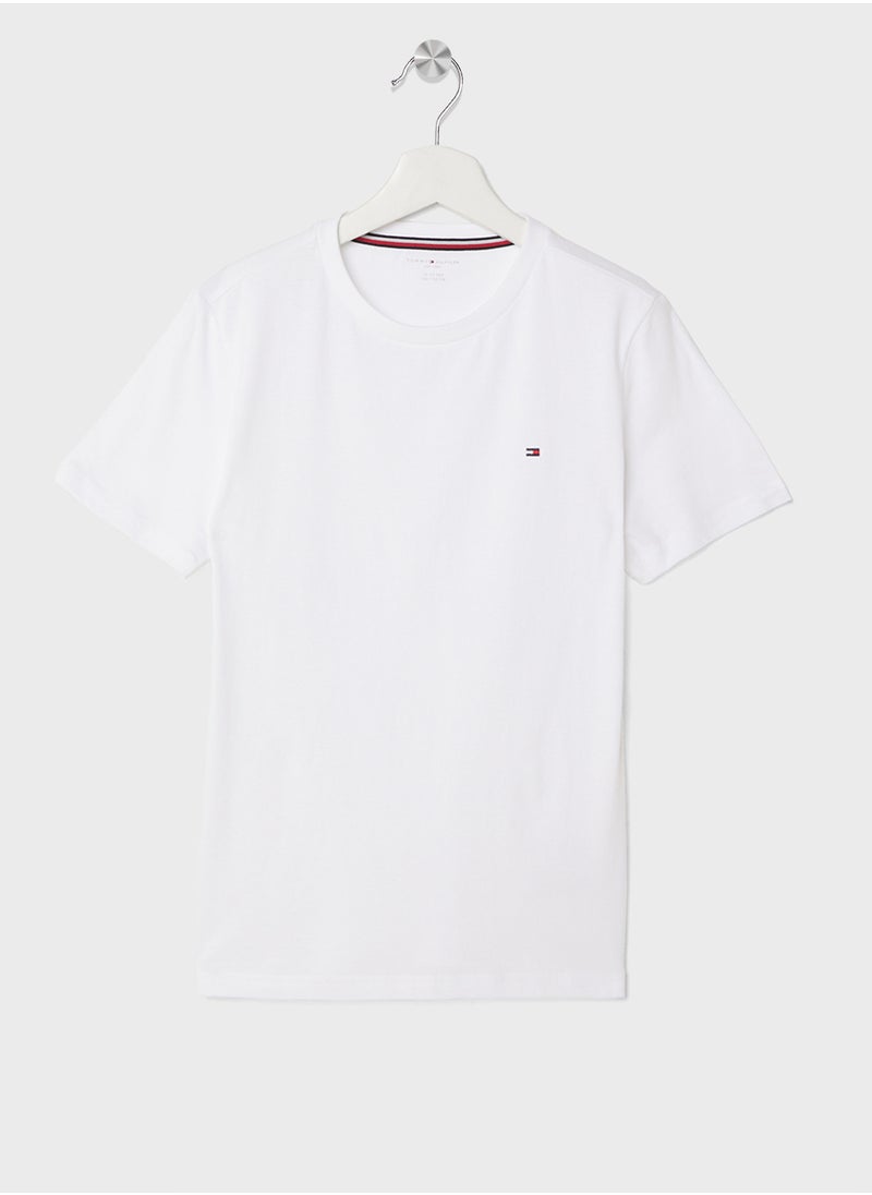 TOMMY HILFIGER Kids 2 Pack Short Sleeve T-Shirt  - Image 2