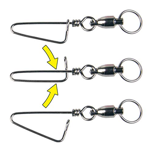 OP/TECH USA 1301132 Tiny Mighty Swivel - System Connectors , Black - Image 4