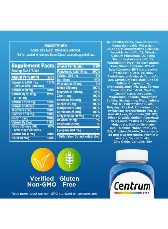 Centrum 120-Tablet Men Multivitamin And Multimineral Supplement - Image 5