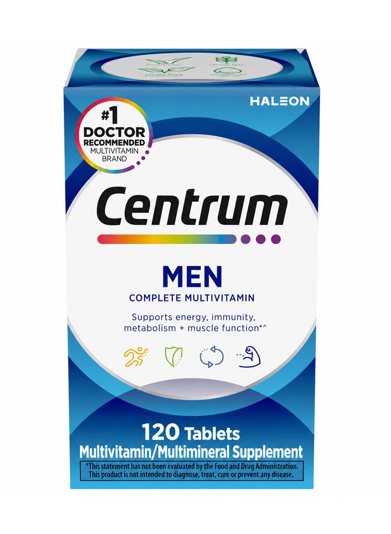 Centrum 120-Tablet Men Multivitamin And Multimineral Supplement - Image 1