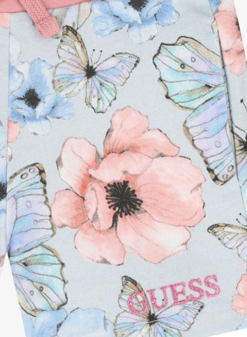 GUESS Infant Printed Drawstring Shorts - Image 3