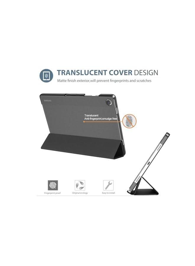 Procases For Galaxy Tab A9 Plus 11 Inch 2023 Case Slim Stand Hard Back Shell Protective Smart Cover Case For 11 Inch Galaxy Tab A9 Plus Plus 2023 Sm X210 X215 X216 X218 Black - Image 3
