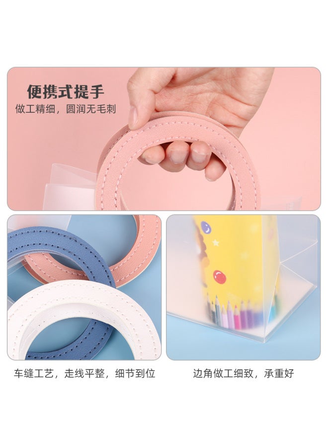 HELPS Children's Day Gift Pp Frosted Plastic Handbag Gift Bag Kindergarten High-end Cute Gift Bag - Image 4
