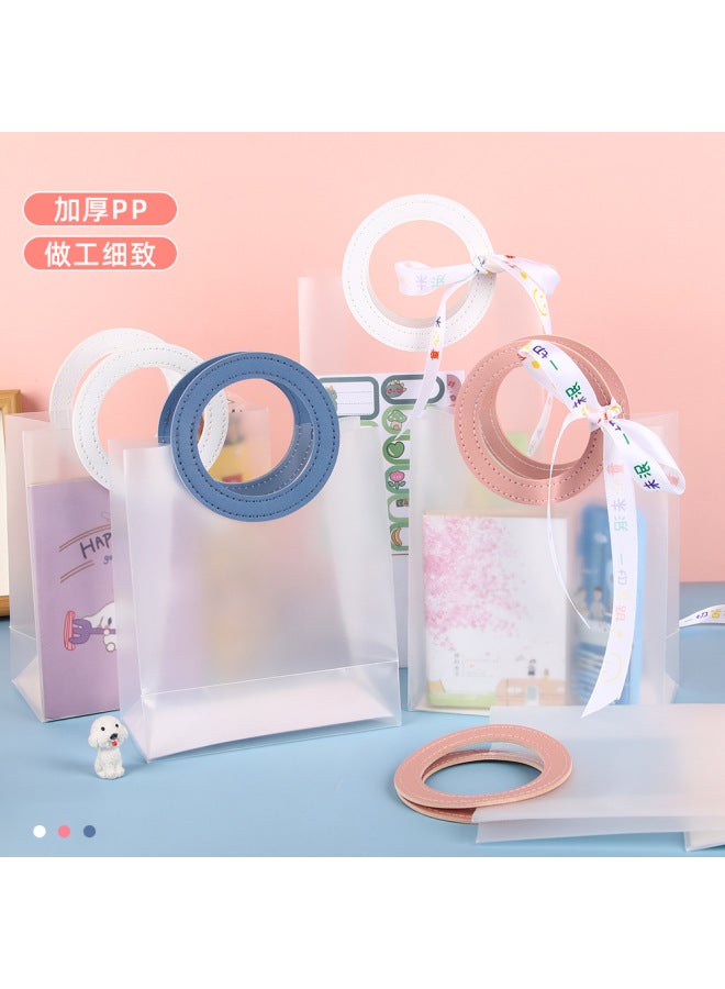 HELPS Children's Day Gift Pp Frosted Plastic Handbag Gift Bag Kindergarten High-end Cute Gift Bag - Image 2