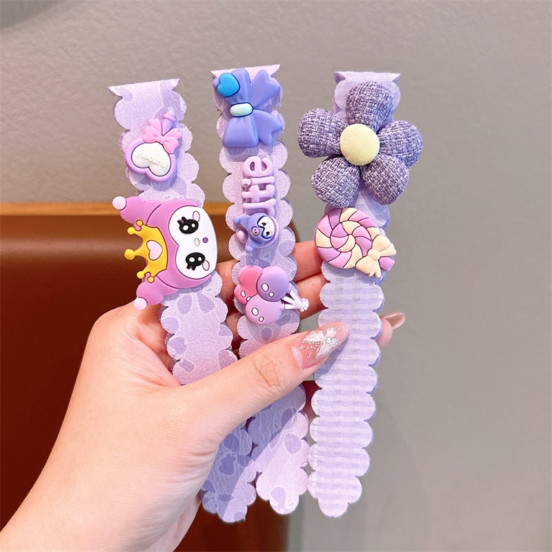 Generic Magic Sticker Bangs Holder for Girls 03# Culomi Crown suit